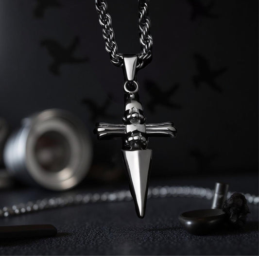 Stainless Steel Judgement Chain Necklace