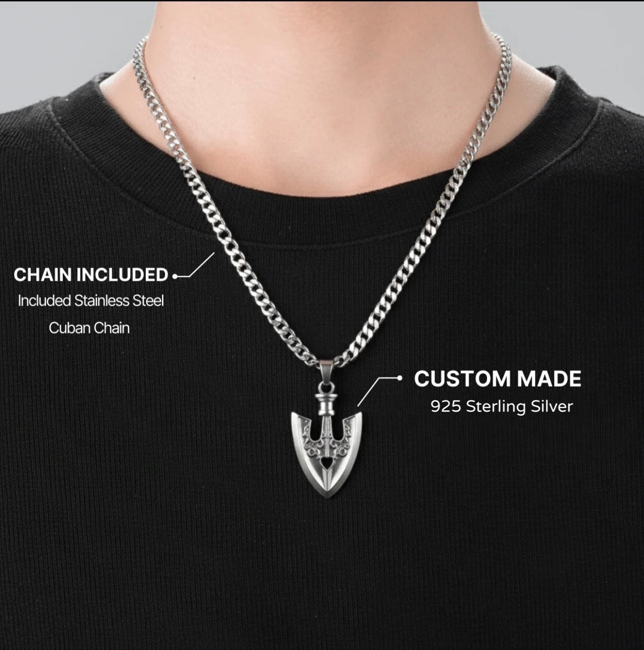 JoJo's Bizarre Adventure -Stand Arrow Necklace