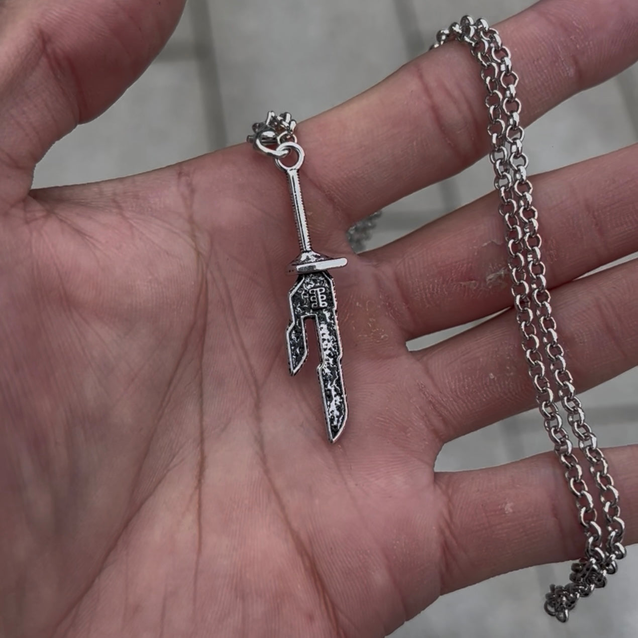 Inverted Spear Of Heaven Necklace